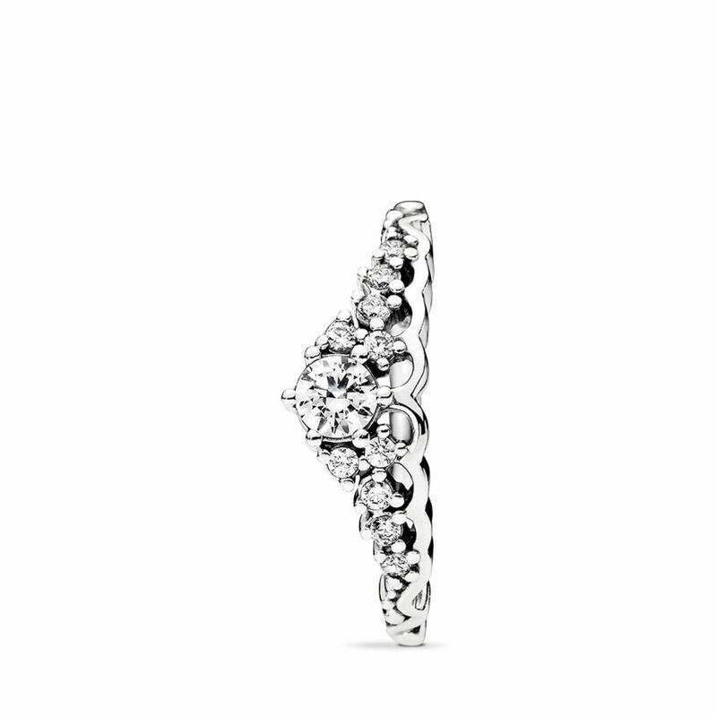 Pandora Australia Fairytale Tiara Stackable Ring - Sterling Silver | IUORKN516